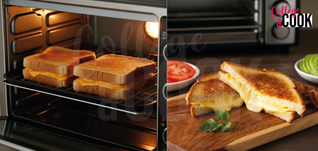 grilled cheese in the toaster oven