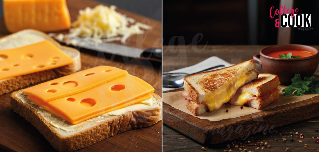 how to make a grilled cheese in the toaster oven slice